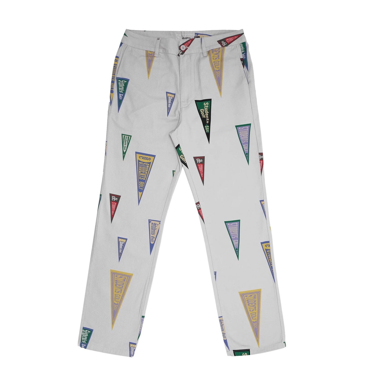 Students Golf WESTLEY PENNANT TWILL PANTS GREY