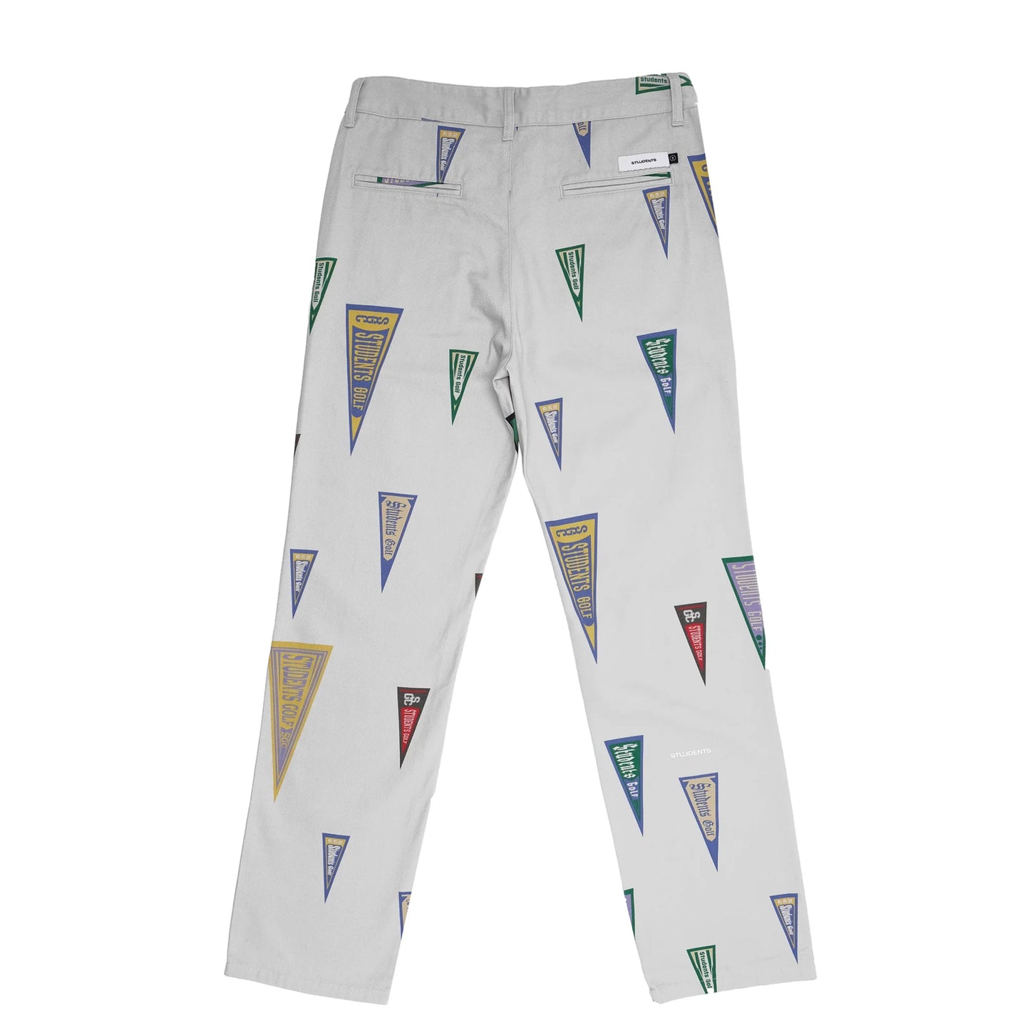 Students Golf WESTLEY PENNANT TWILL PANTS GREY