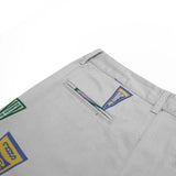 Students Golf WESTLEY PENNANT TWILL PANTS GREY