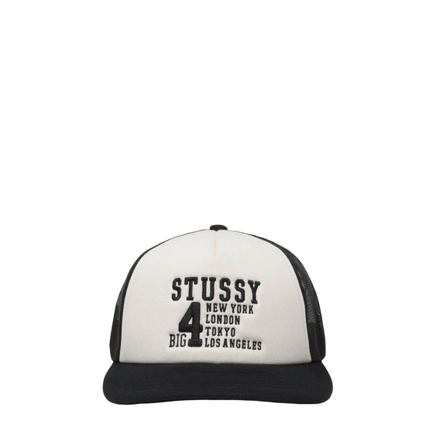 Stussy Headwear BLACK / O/S BIG 4 TRUCKER CAP