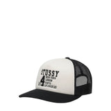 Stussy Headwear BLACK / O/S BIG 4 TRUCKER CAP