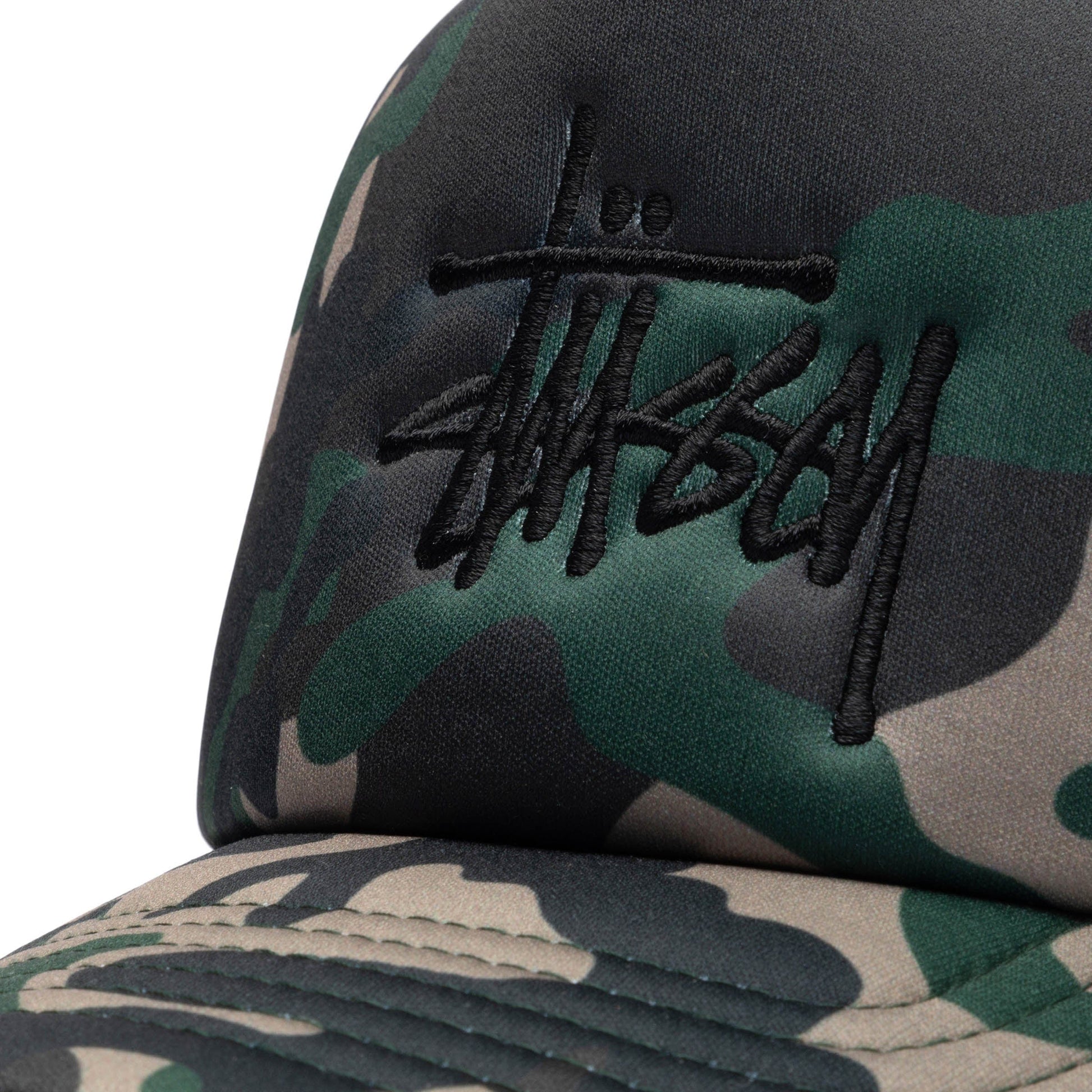 Stüssy Headwear CAMO / O/S BIG BASIC TRUCKER CAP