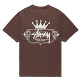 Stüssy T-Shirts BUILT TO LAST PIGMENT DYED T-SHIRT