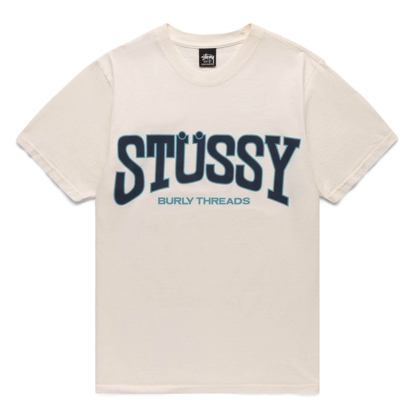 Stüssy T-Shirts BURLY THREADS PIGMENT DYED T-SHIRT