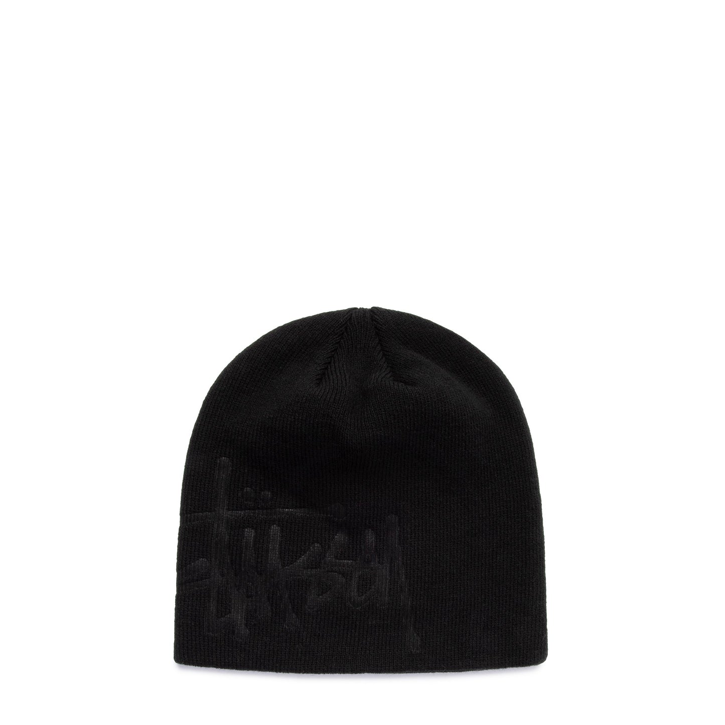 Stussy Headwear BLACK / O/S DEBOSSED BASIC LOGO SKULLCAP