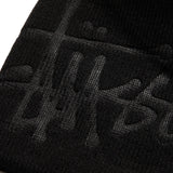 Stussy Headwear BLACK / O/S DEBOSSED BASIC LOGO SKULLCAP