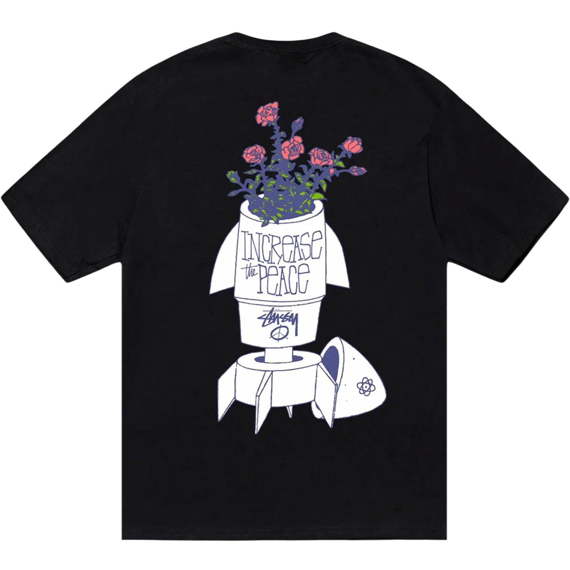 Stussy T-Shirts FLOWER BOMB T-SHIRT