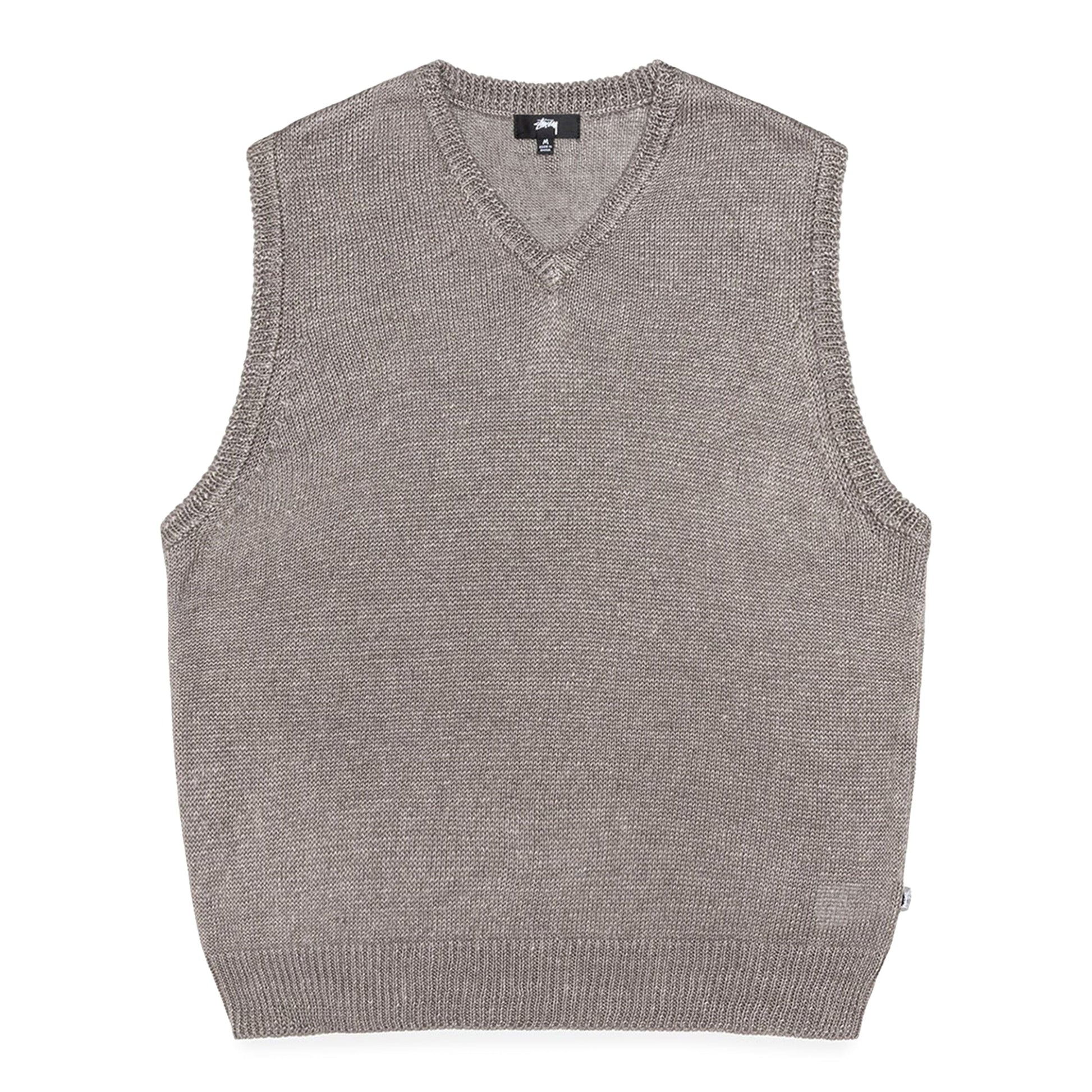 Stüssy Outerwear LOOSE KNIT LINEN VEST