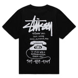 Stüssy T-Shirts OLD PHONE PIG. DYED T-SHIRT