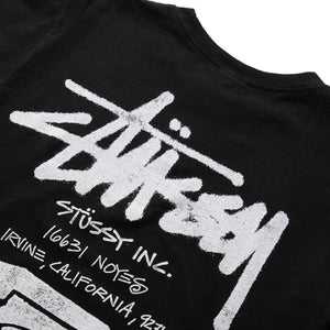 Vintage New Stussy Yellow N 4 Tee T-Shirt Medium