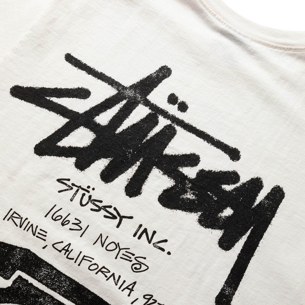 Stüssy T-Shirts OLD PHONE PIG. DYED T-SHIRT