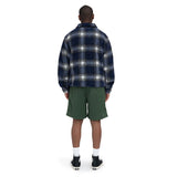 Stüssy Shirts SHADOW PLAID SHEPARD ZIP SHIRT