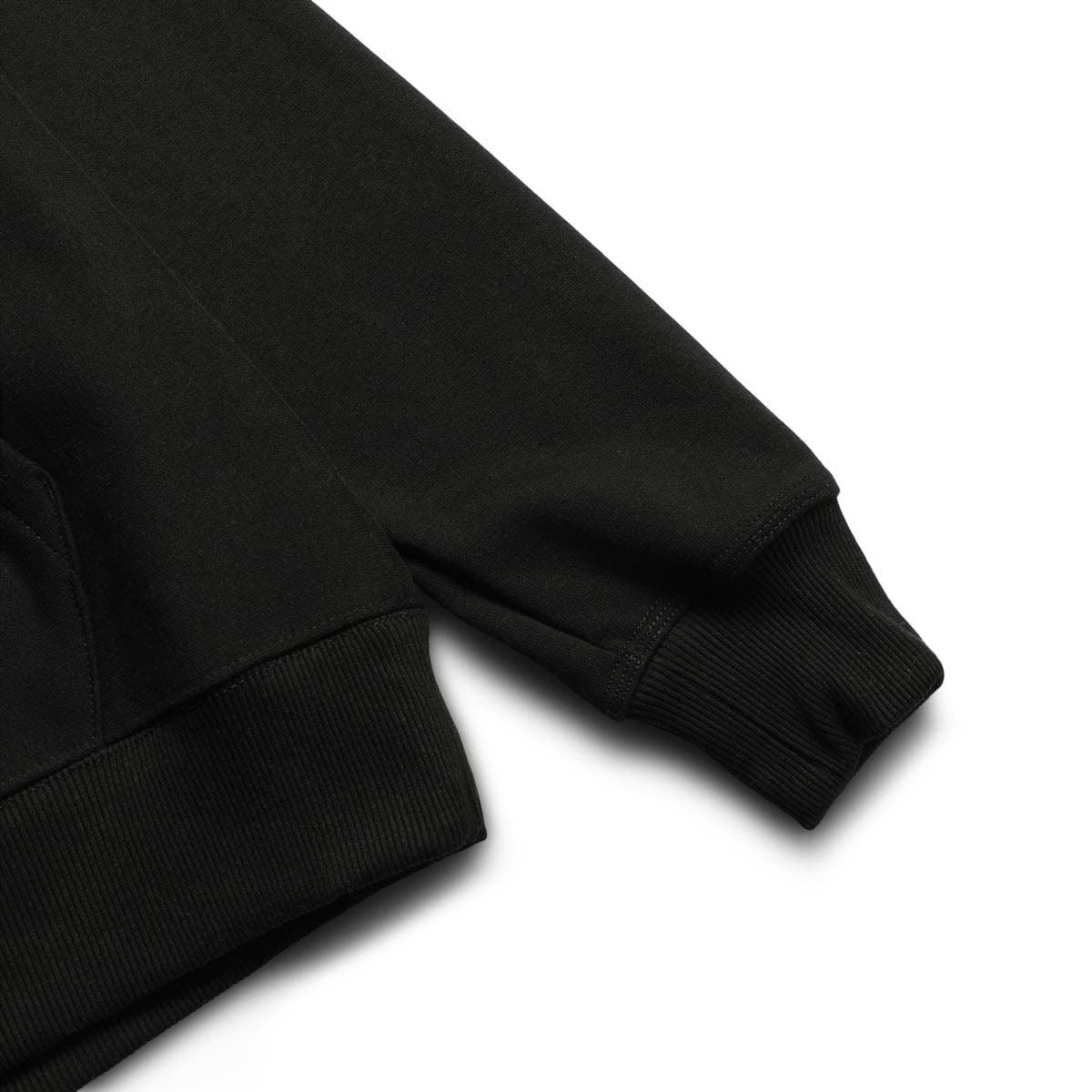 SKULL CREST HOODIE BLACK | Bodega