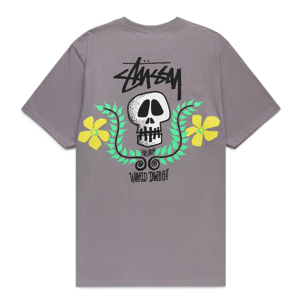 Stüssy T-Shirts SKULL CREST T-SHIRT