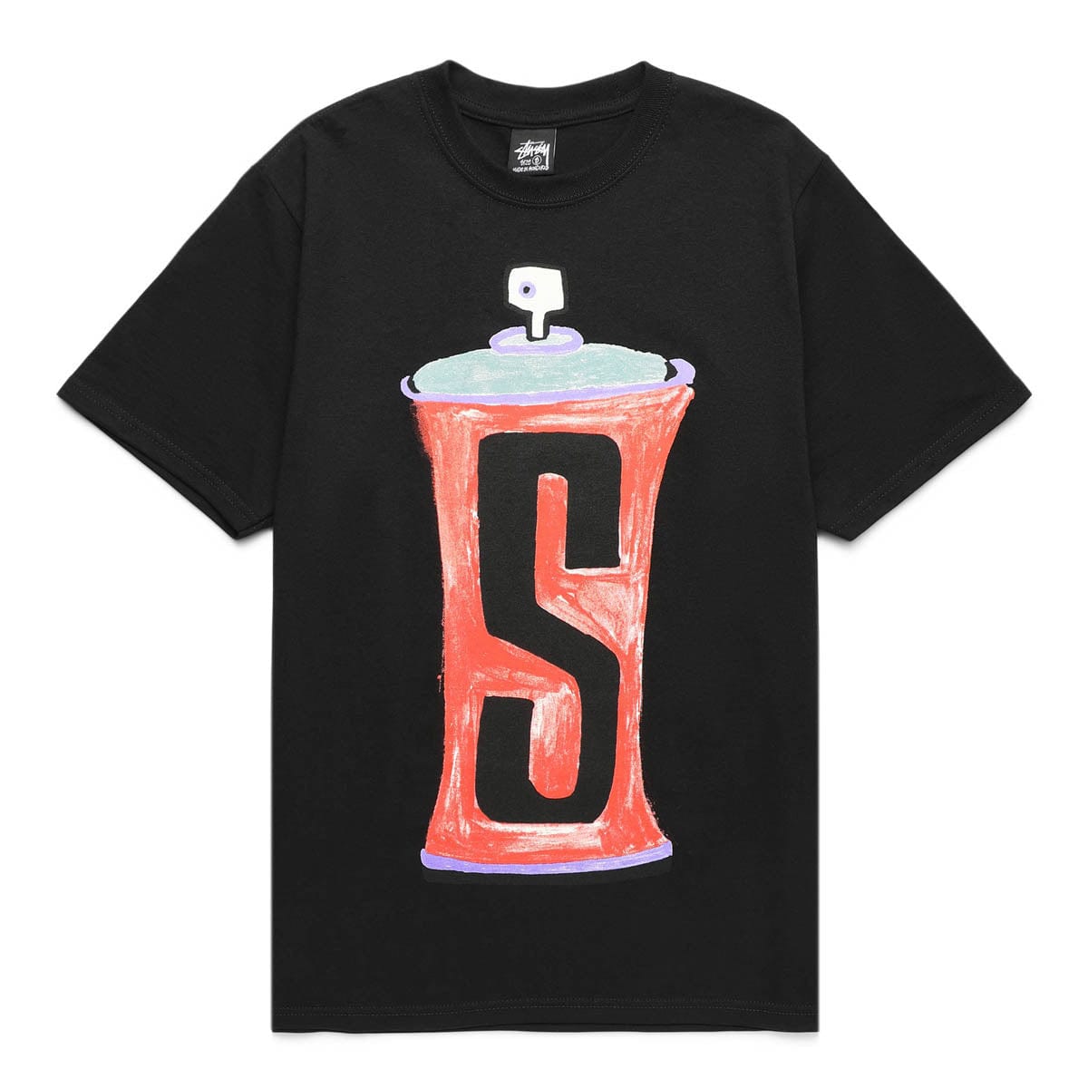 SPRAYCAN T-SHIRT BLACK | Bodega