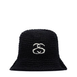 Stussy Headwear BLACK / O/S SS LINK KNIT BUCKET HAT