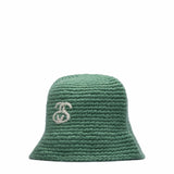 Stussy Headwear SPRUCE / O/S SS LINK KNIT BUCKET HAT