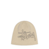 Stussy Headwear SAND / O/S STITCH BASIC LOGO SKULLCAP