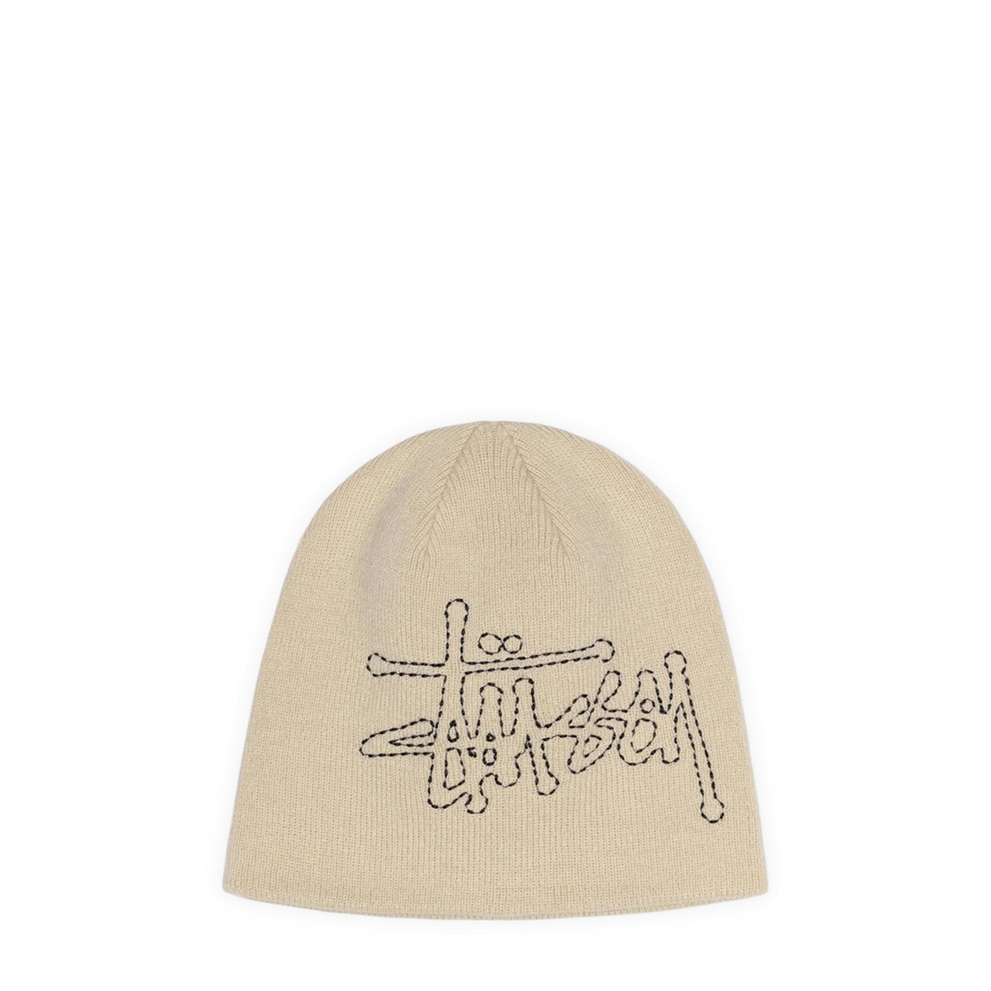 Stussy Headwear SAND / O/S STITCH BASIC LOGO SKULLCAP