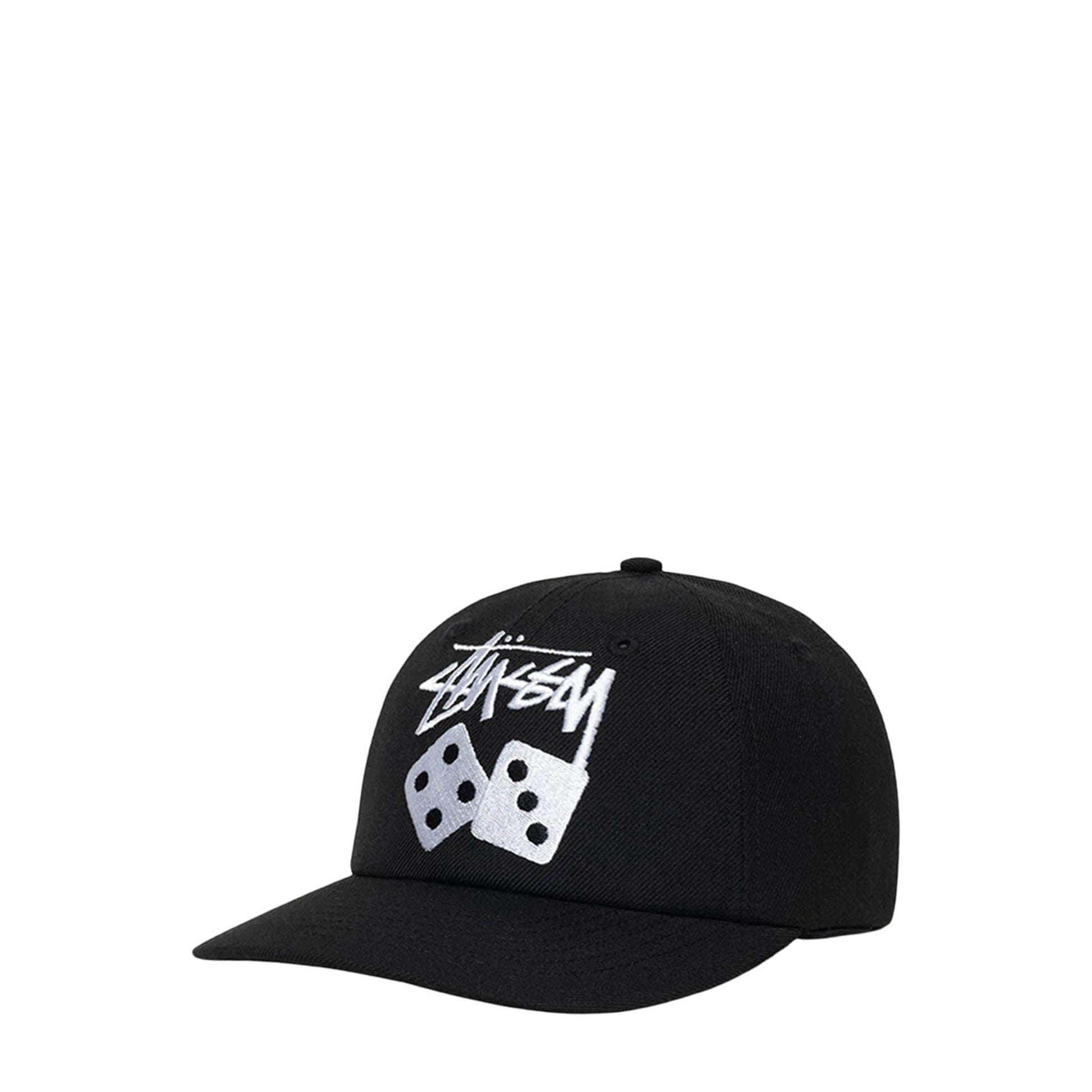 Stussy Headwear BLACK / O/S STOCK DICE LOW PRO CAP
