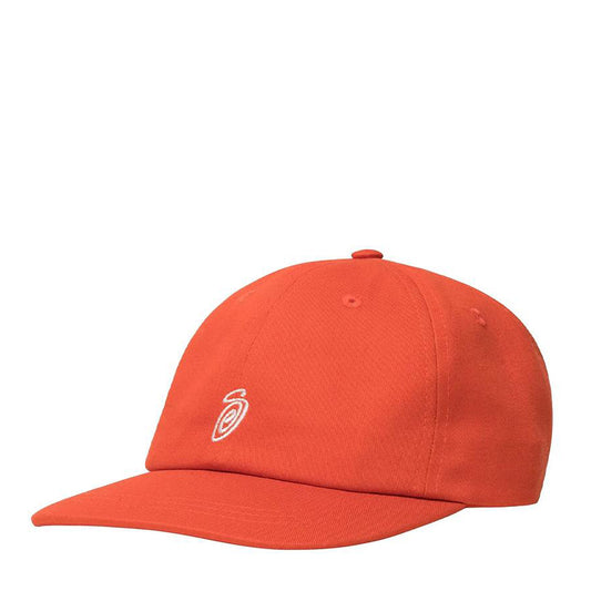 STUSSY SWIRL S LOW PRO CAP ORANGE