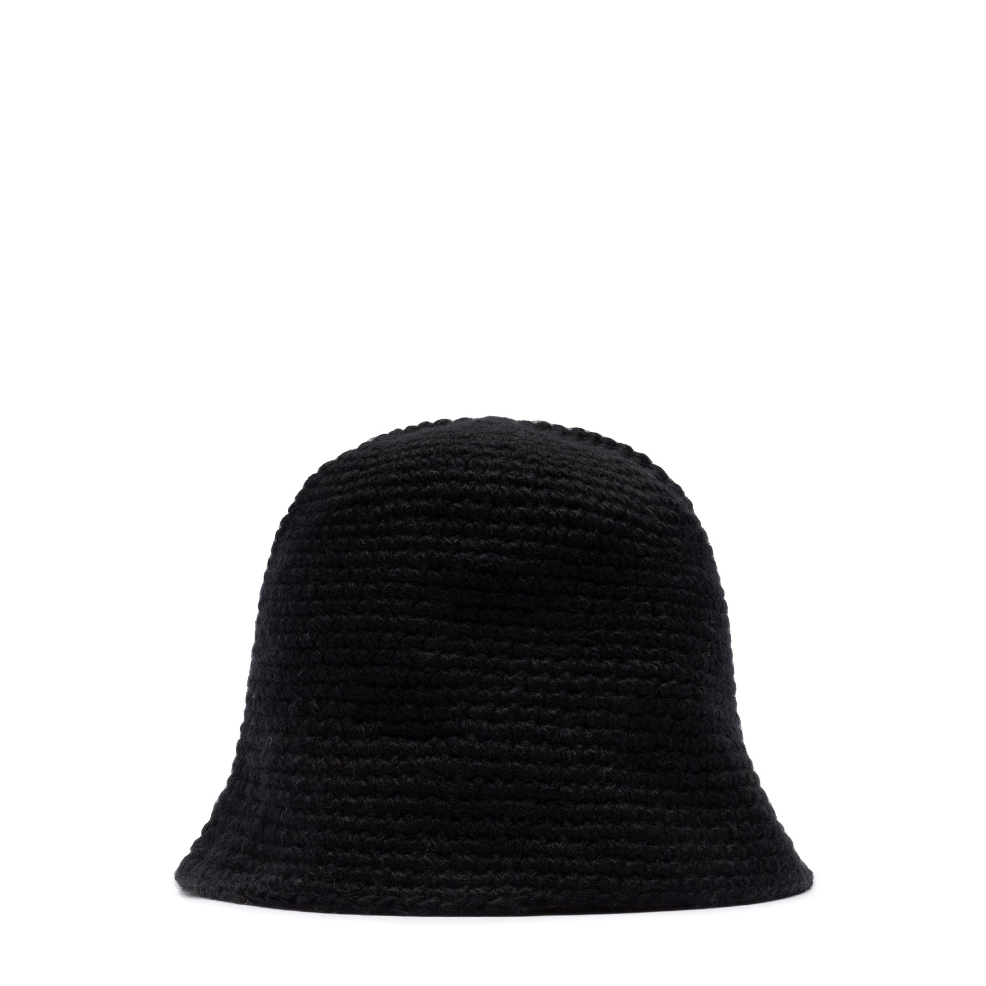 Stüssy Headwear BLACK / O/S SWIRLY S KNIT BUCKET HAT