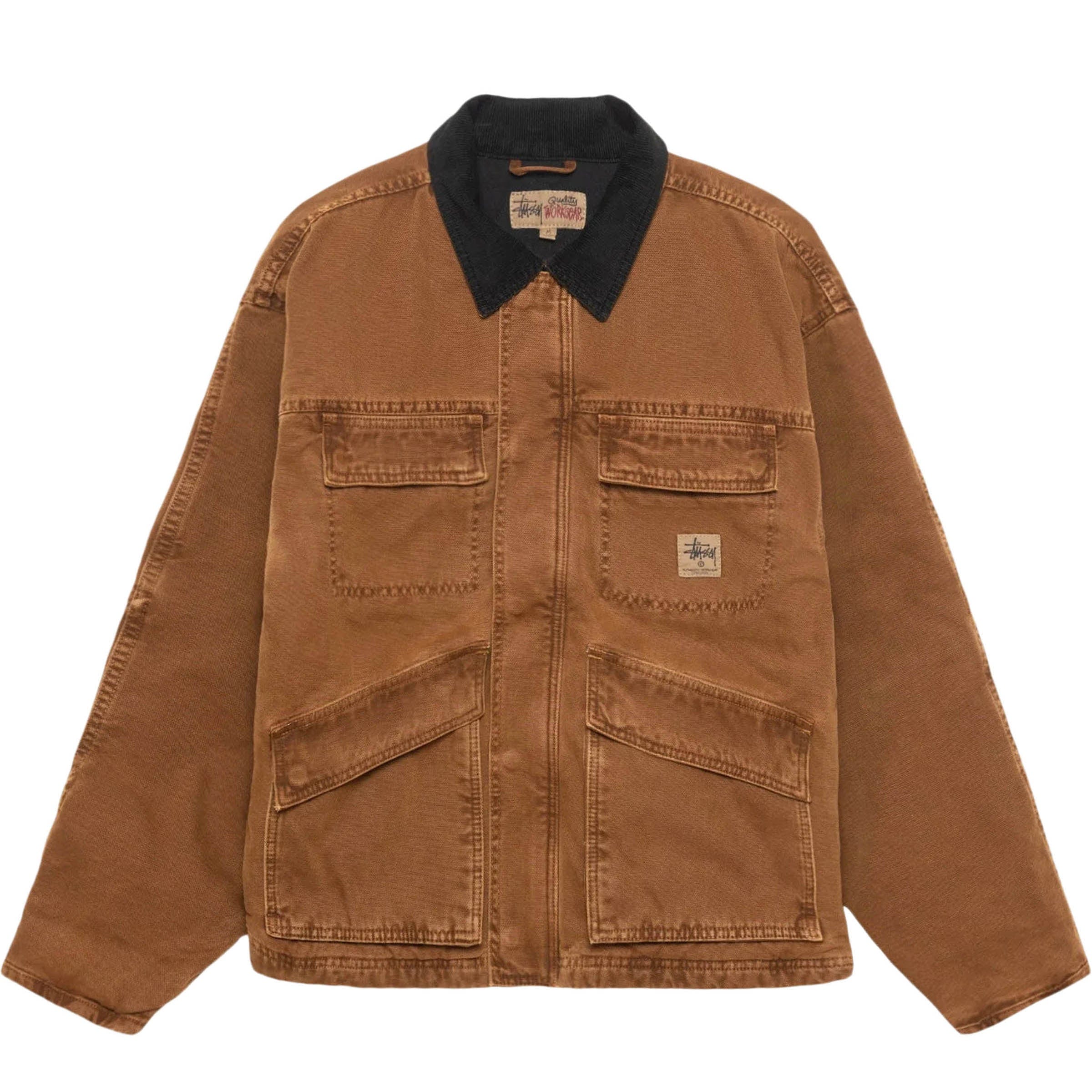 WASHED CANVAS SHOP JACKET