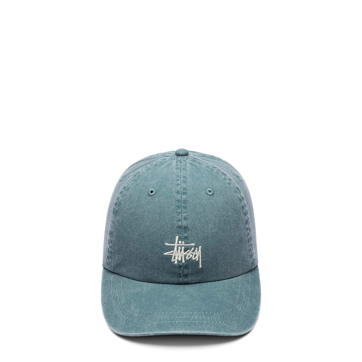 Stüssy Headwear DARK TEAL / O/S WASHED STOCK LOW PRO CAP