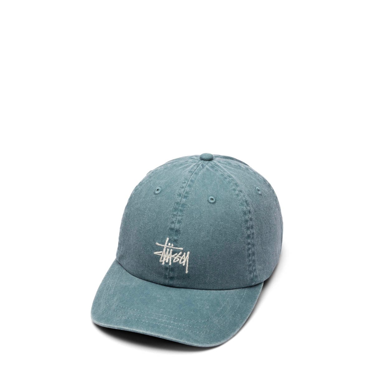 Stüssy Headwear DARK TEAL / O/S WASHED STOCK LOW PRO CAP