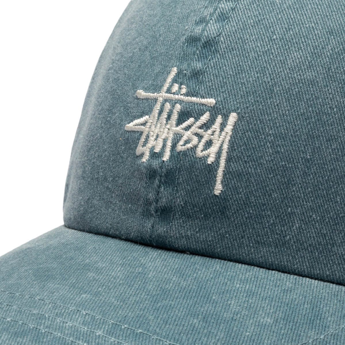 Stüssy Headwear DARK TEAL / O/S WASHED STOCK LOW PRO CAP