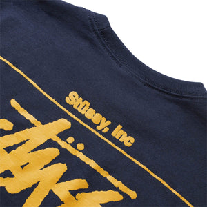 Stussy Wiki Short-sleeved Crewneck T-shirt in Black for Men