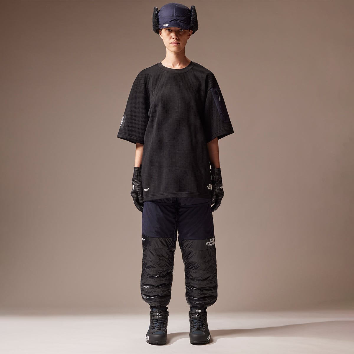 The North Face T-Shirts SOUKUU BY THE NORTH FACE X UNDERCOVER PROJECT U DOTKNIT T-SHIRT