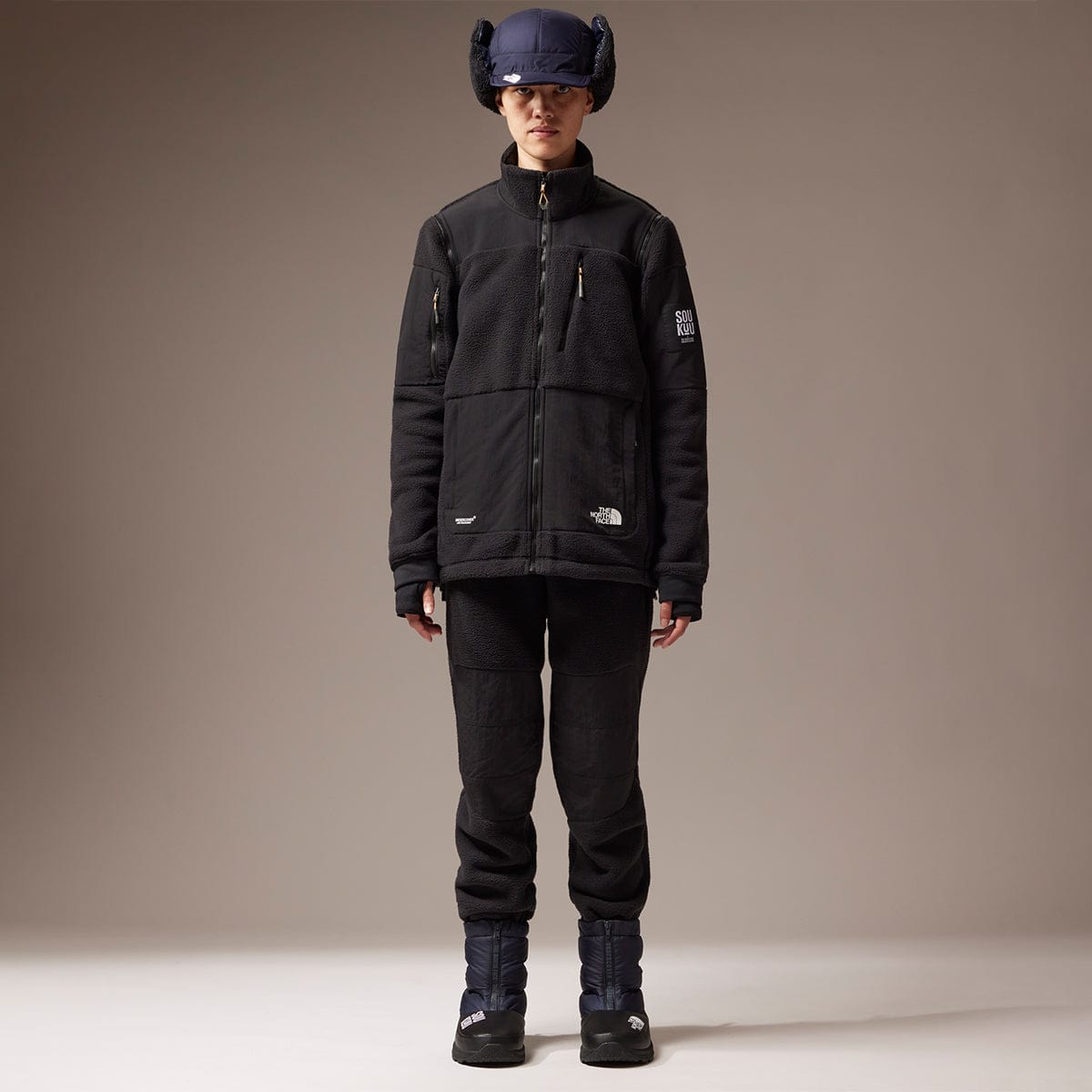 The North Face Outerwear SOUKUU BY THE NORTH FACE X UNDERCOVER PROJECT U ZIP-OFF FLEECE JACKET