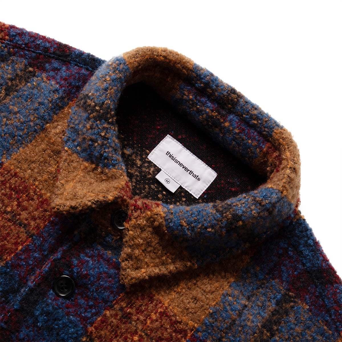 BOUCLE CHECK SHIRT