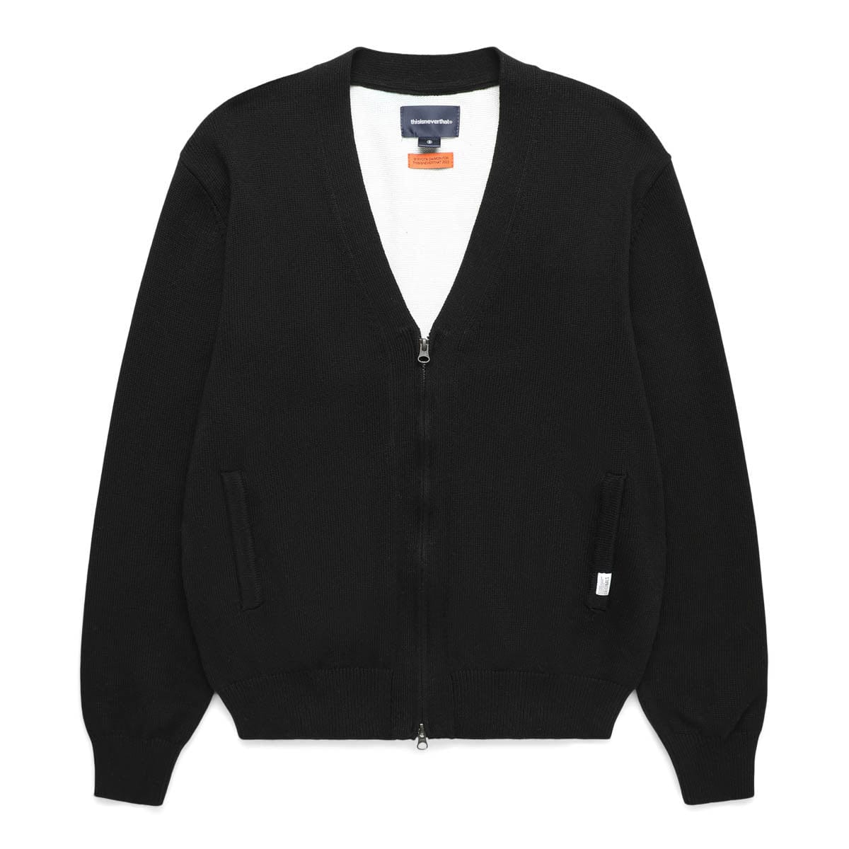 thisisneverthat Knitwear CHESS ZIP CARDIGAN