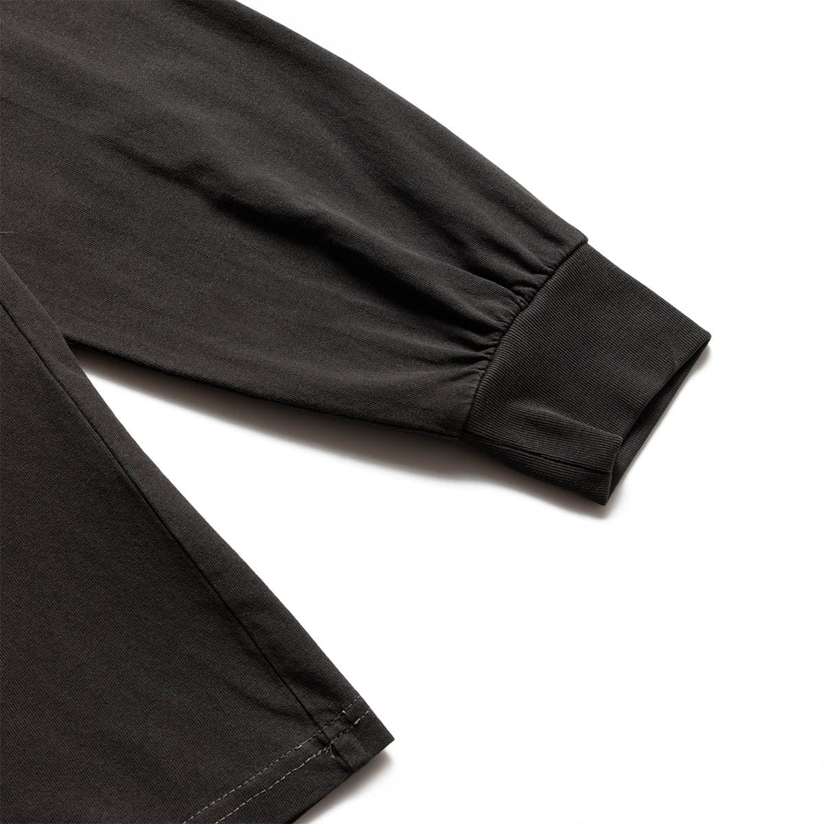SHIRT CHARCOAL - Prada - METEOR Weiß aufgesetzter T-Shirt GmarShops mit T L/S | Brusttasche