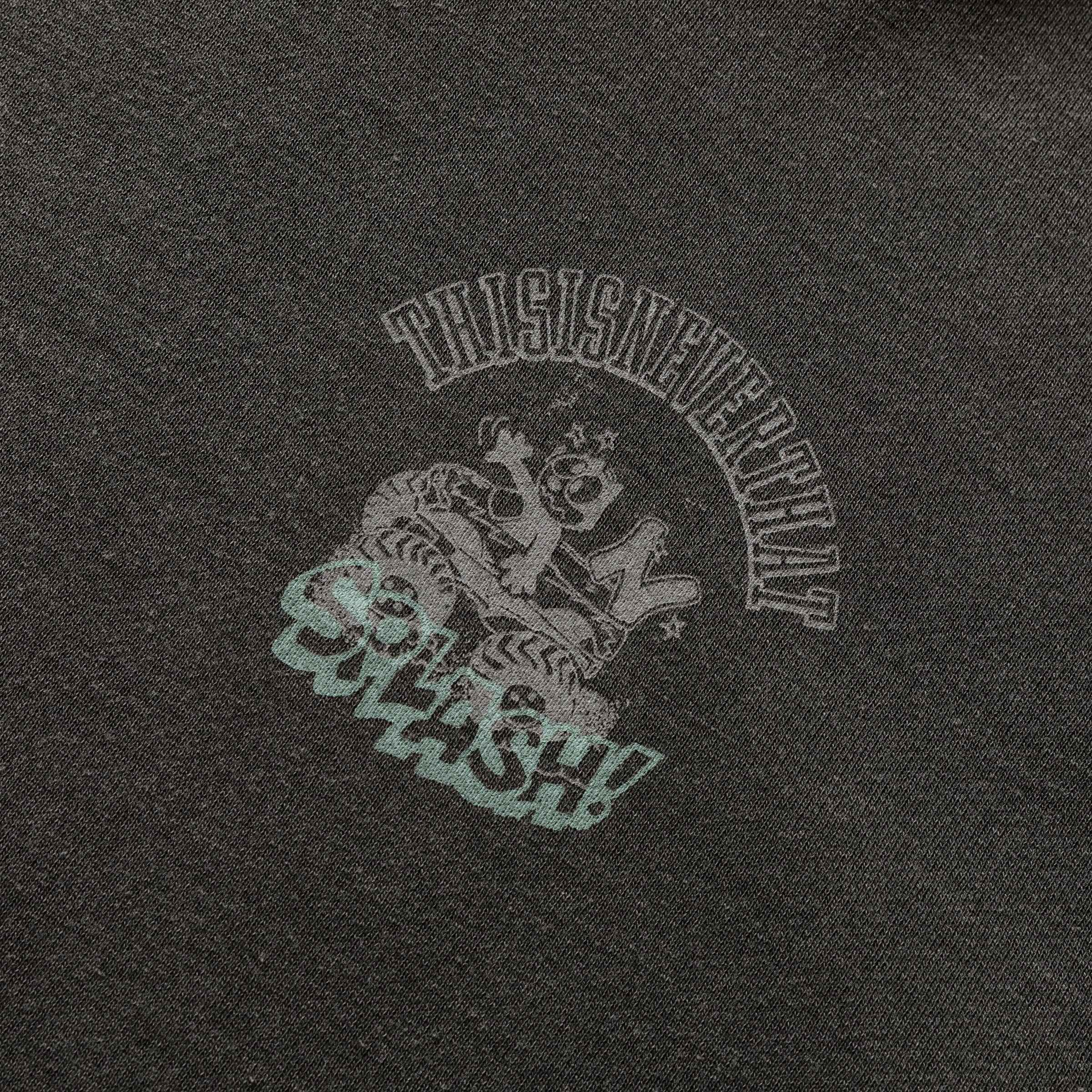 FENDI logo-lettering hoodie - Grey