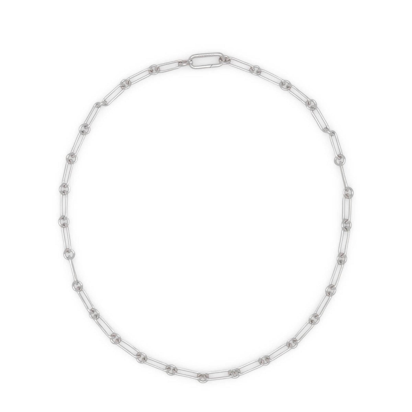 Tom Wood Jewelry 925 STERLING SILVER / O/S BOX CHAIN LARGE (18 IN)