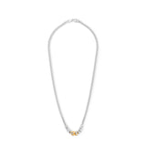  TOM WOOD DEAN CHAIN DUO 925 STERLING SILVER/18K GOLD PLATED 