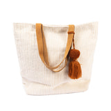 CORDUROY TOTE