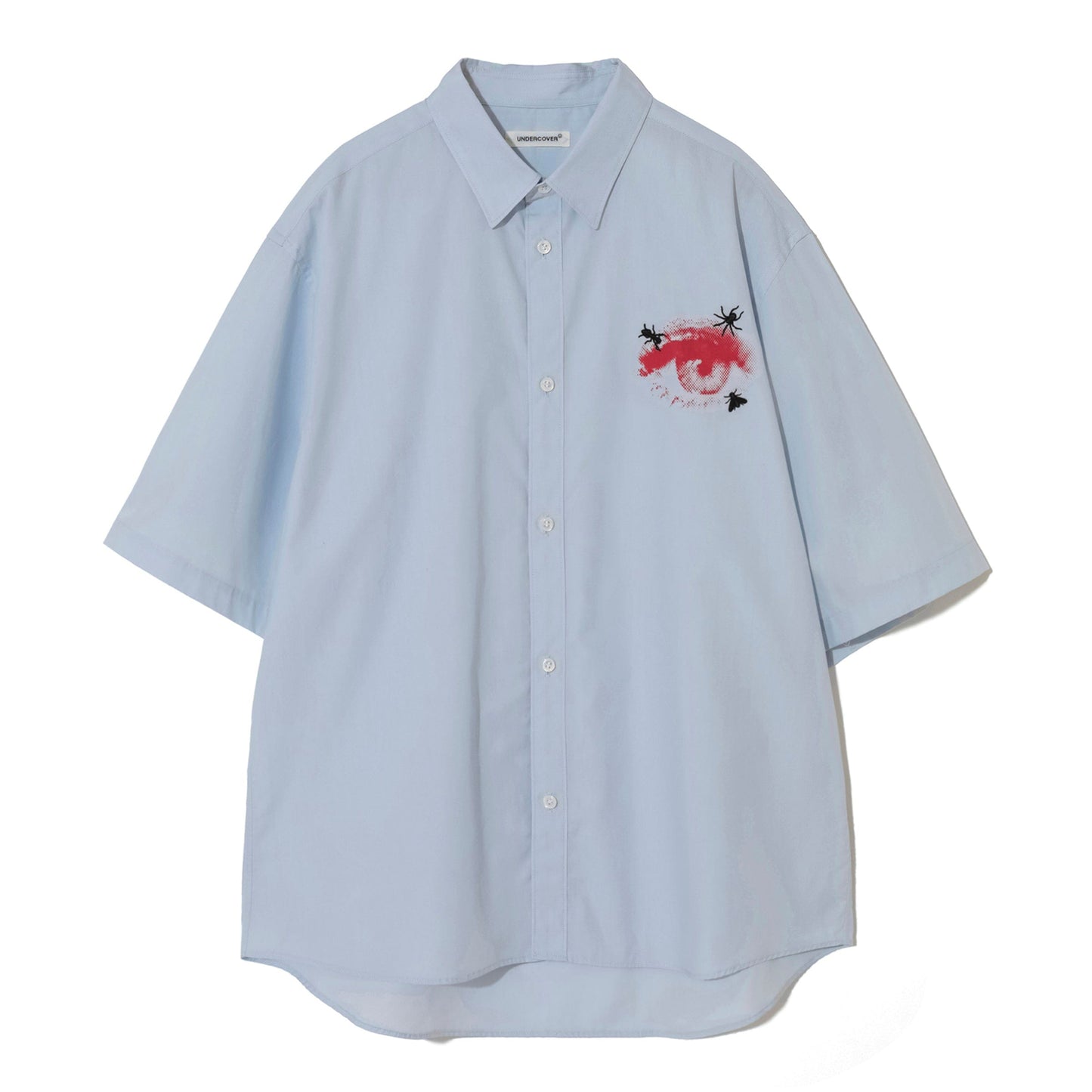 UNDERCOVER UP1D4405 SHIRT LIGHT BLUE