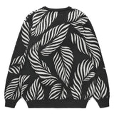 Wacko Maria Knitwear LEAF JACQUARD CARDIGAN