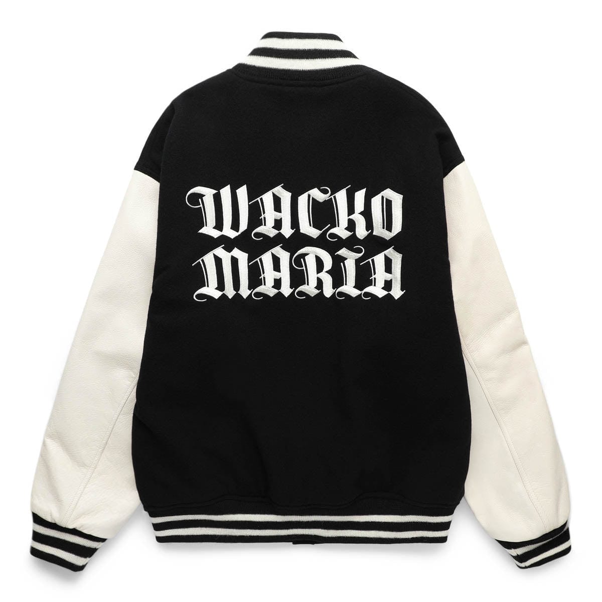 Wacko Maria Outerwear LEATHER VARSITY JACKET (TYPE-3)