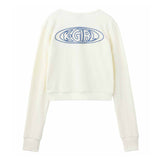 X-Girl Knitwear OVAL LOGO CARDIGAN