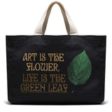 ALLCAPSTUDIO Bags BLACK / O/S LIFE IS THE GREEN LEAF