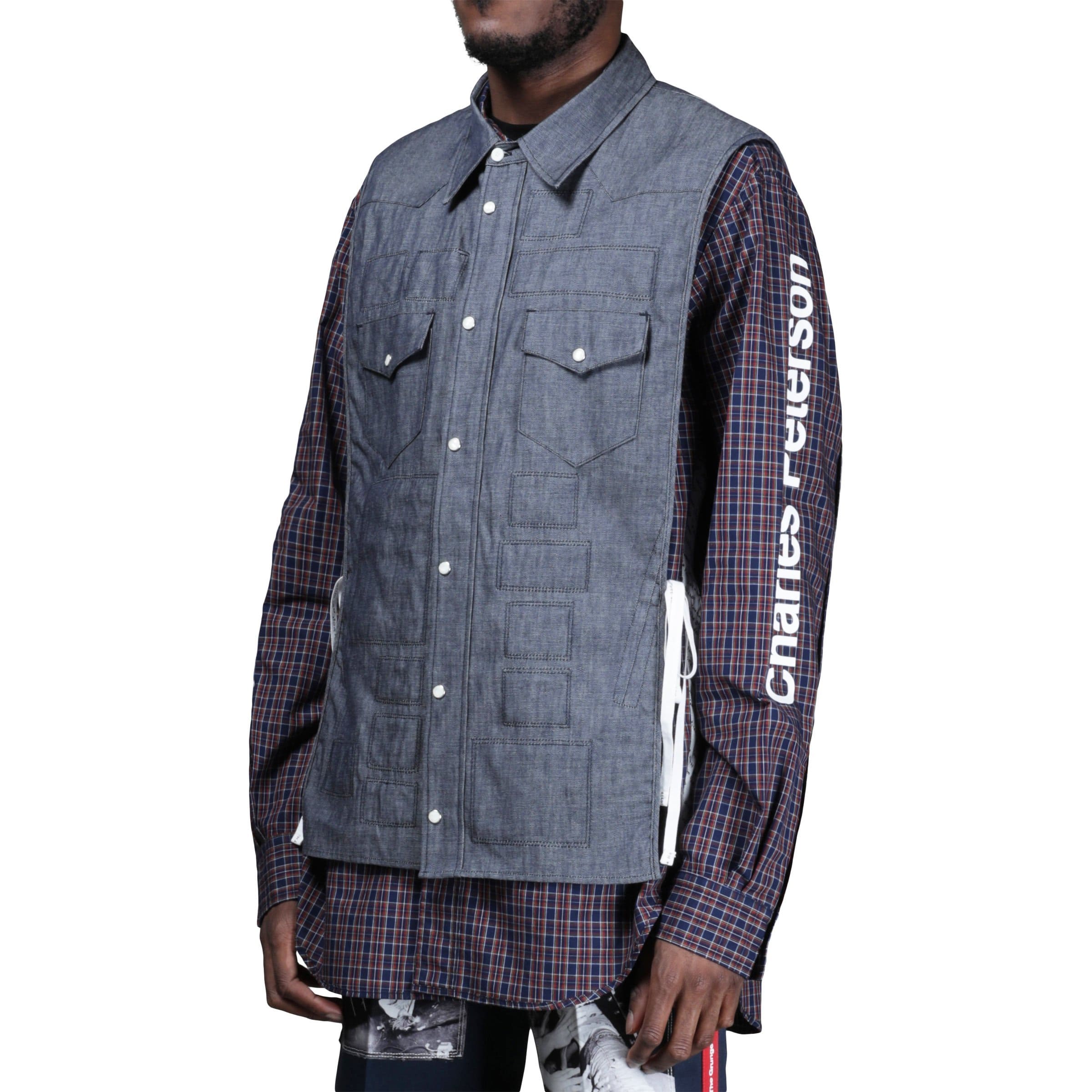 180 SHIRT TYPE II Indigo/Tartan – Bodega