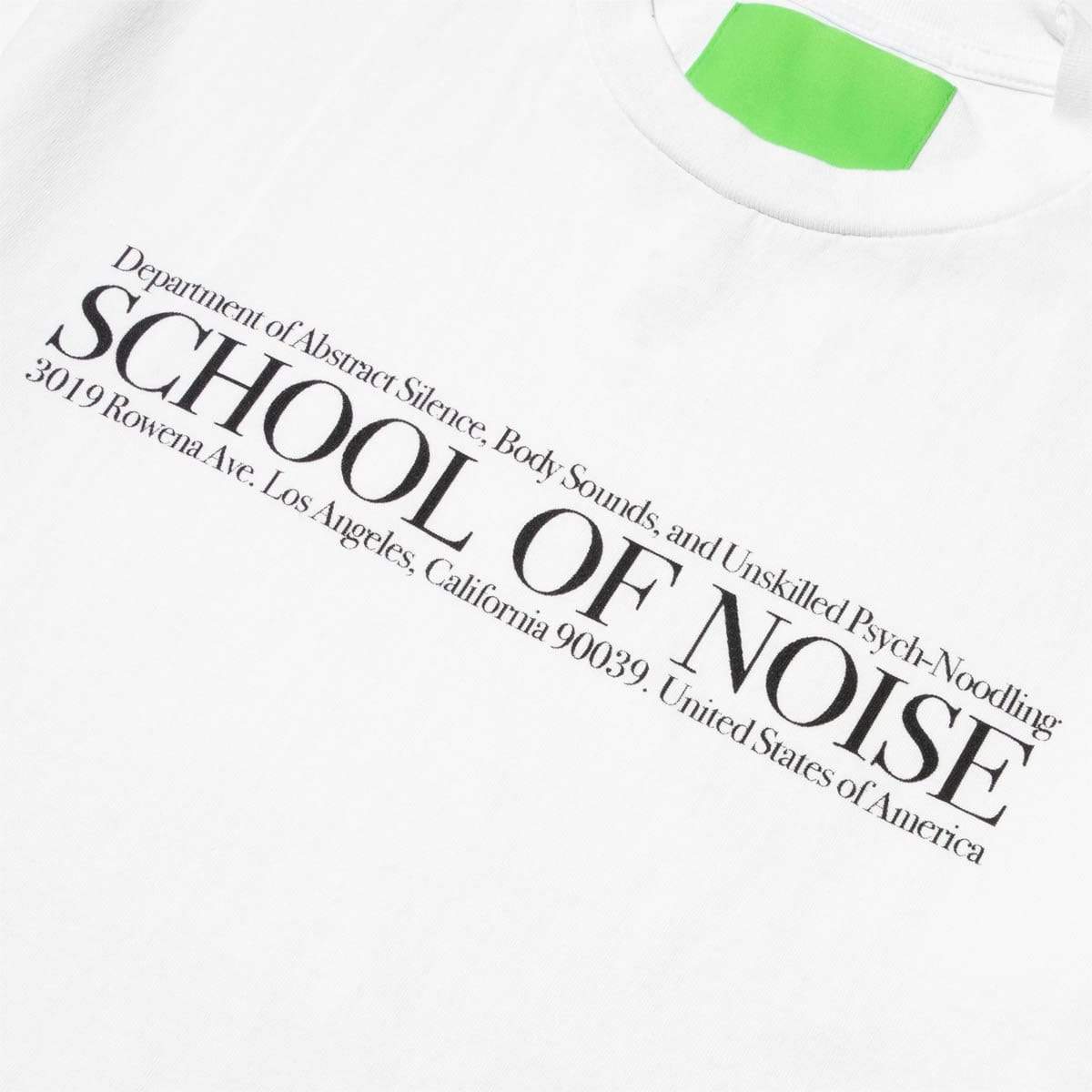 Mister Green T-Shirts SCHOOL OF NOISE TEE