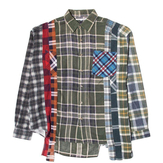 Needles Shirts ASSORTED / M 7 CUTS FLANNEL SHIRT SS21 10