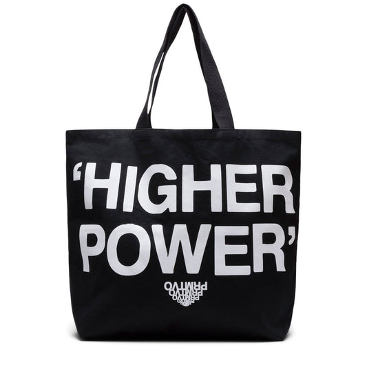 PRMTVO Bags BLACK / O/S HIGHER POWER OVERSIZED TOTE