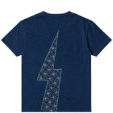 Kapital T-Shirts IDG JERSEY CREW T (THUNDER SASHIKO)